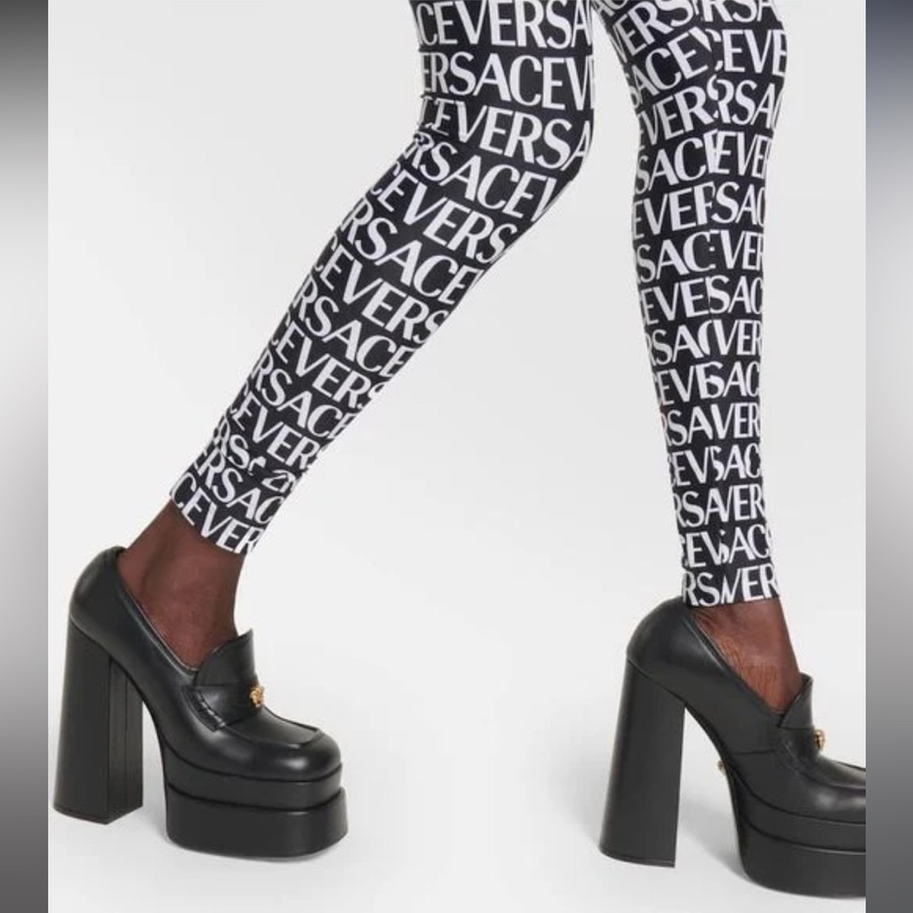 Versace logo leggings - Picture 4 of 5